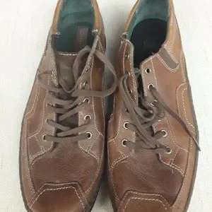 Clark\'s Mens Leather Lace Up Shoes 12 pro Walker Clarks Un Brawley Pace BLACK LEATHER - Walmart.com main image 3